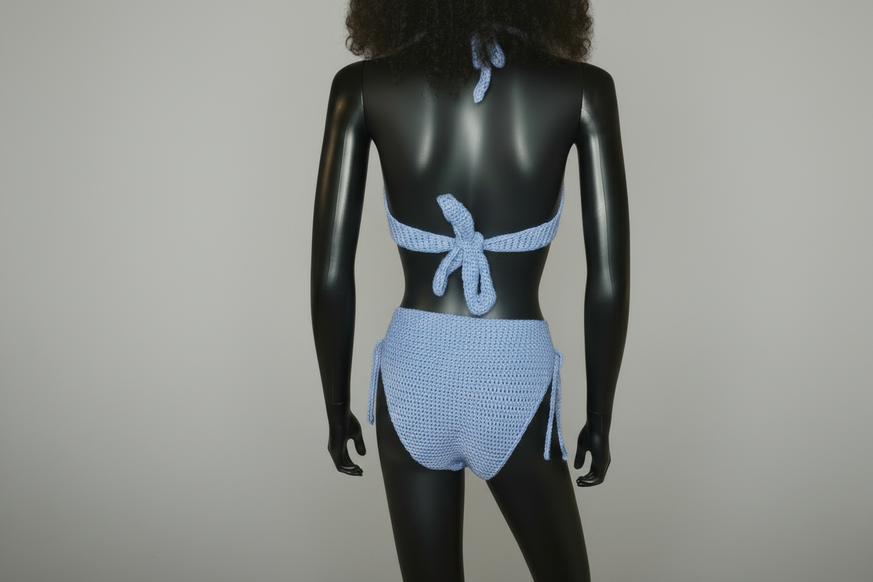 Infinity Top Crochet Bikini - Handmade Swimwear