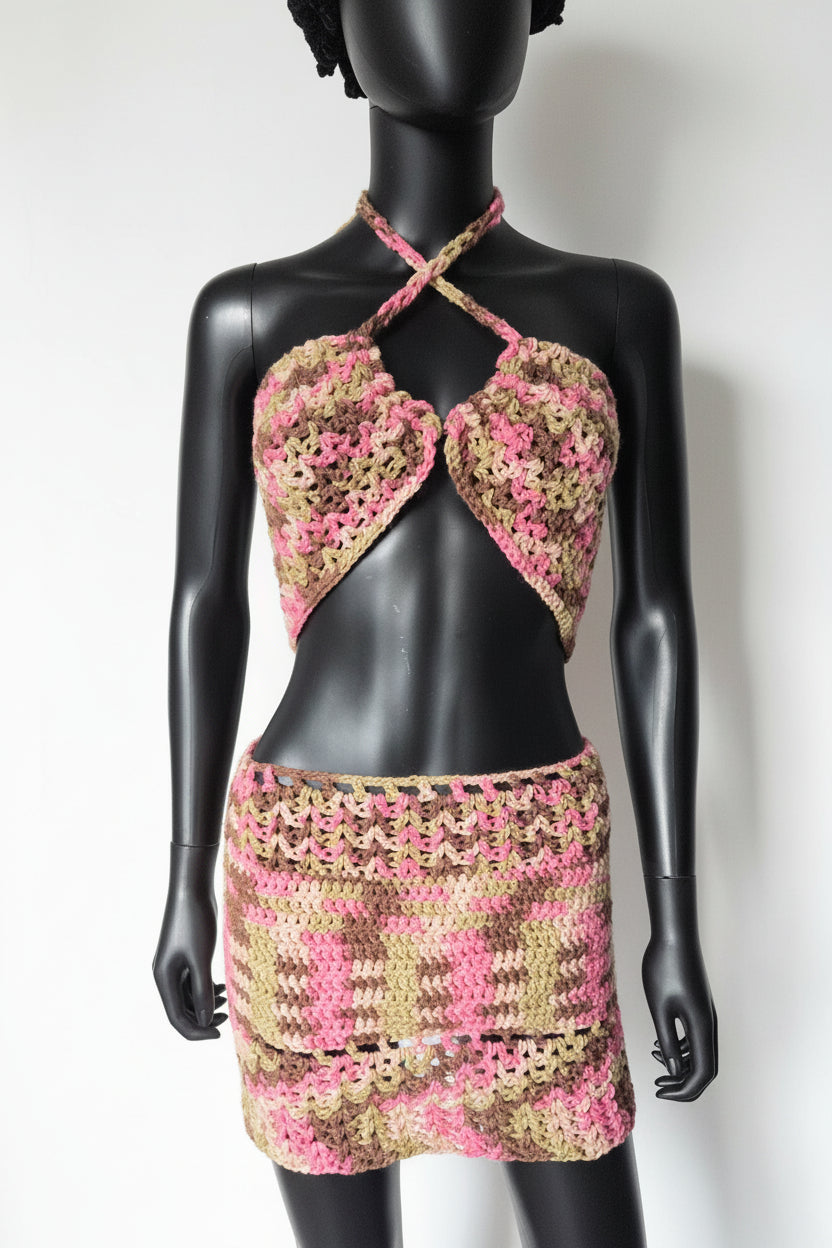 Crochet Two-Piece Set
