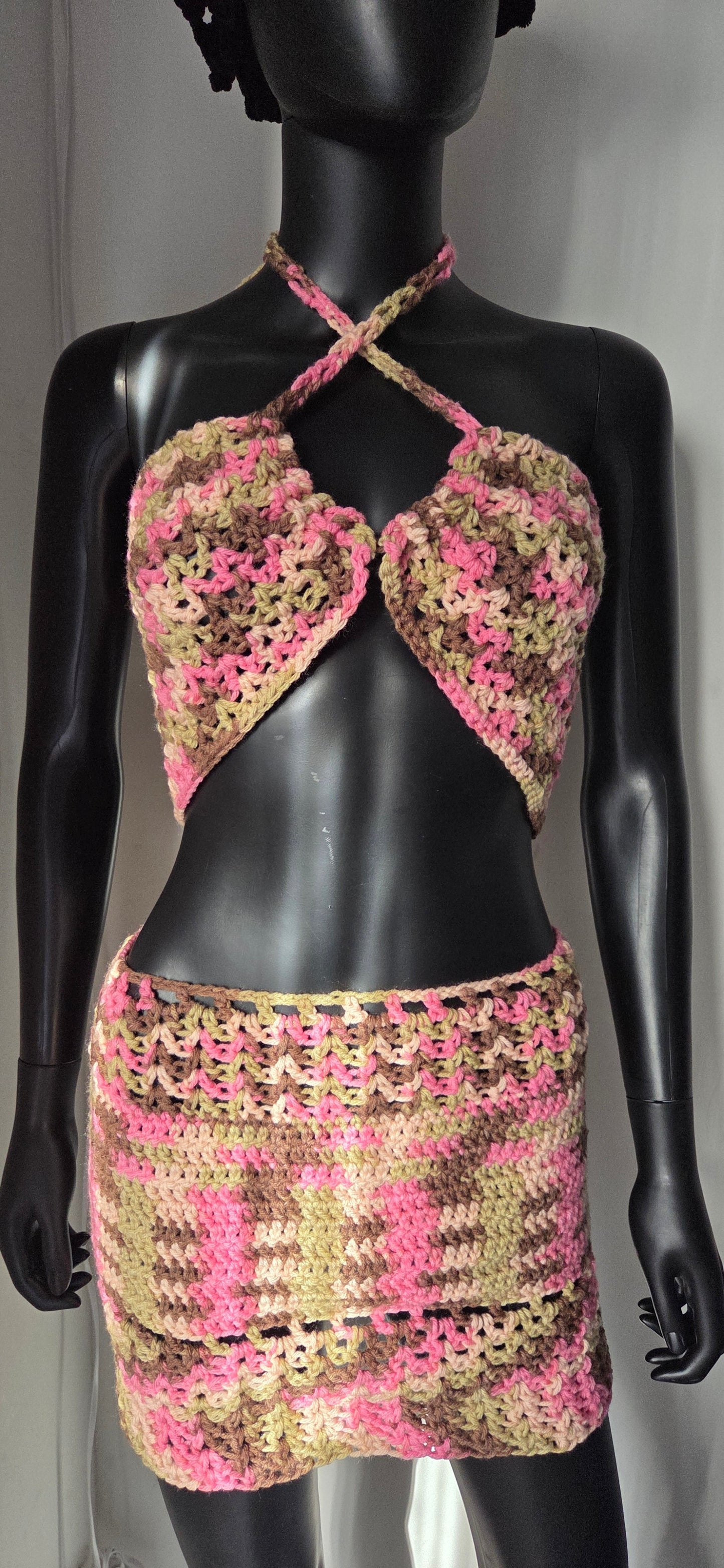 Crochet Two-Piece Set
